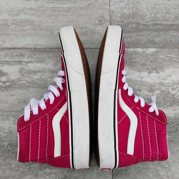 Vans Unisex Pig Suede Sk8 Hi Shoes W Sz 5 Men Sz 3.5 - Picture 6 of 15